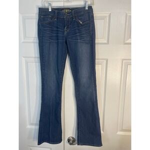 Lucky Brand Charlie Baby Bootcut Jeans Women's Dark Wash‎ Denim Size 4/27